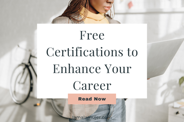 Free Certifications to Enhance Your Career
